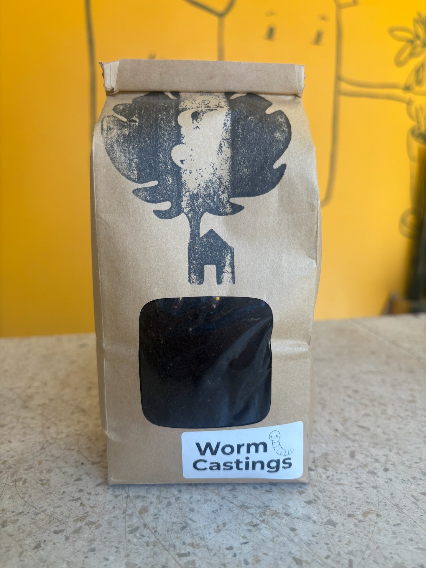 Earthworm Castings Tiny Bag