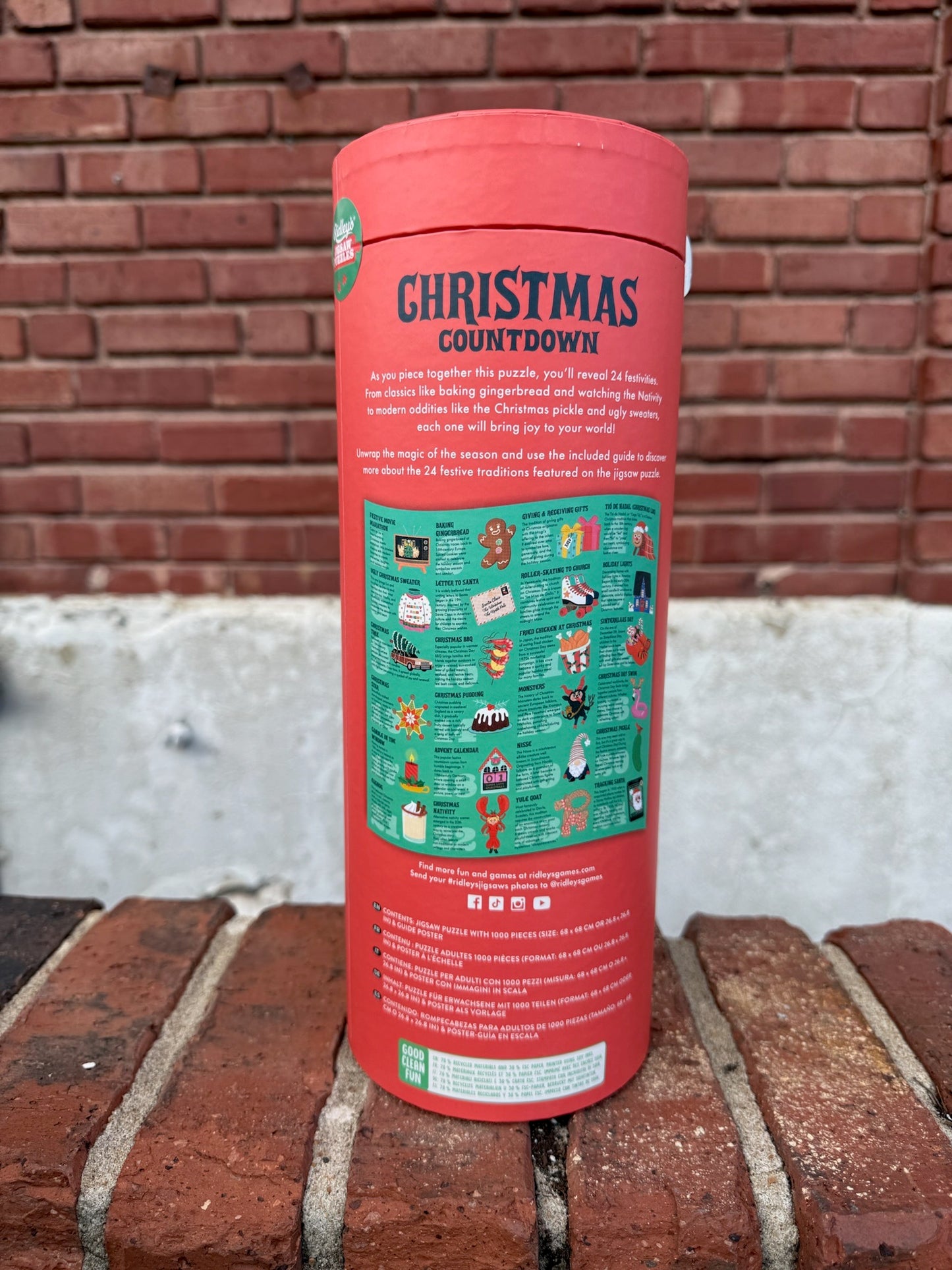 Christmas Countdown 1000 pc Puzzle