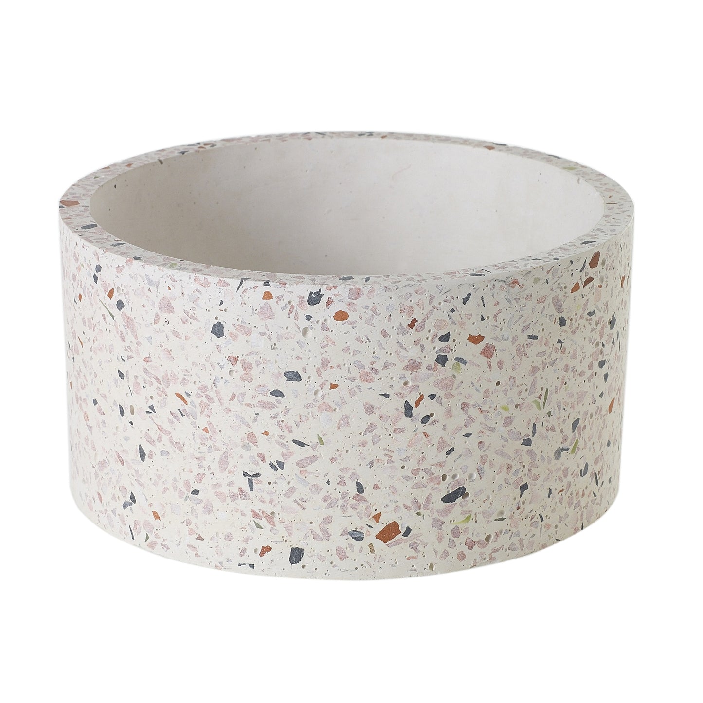 White Terrazzo Pots