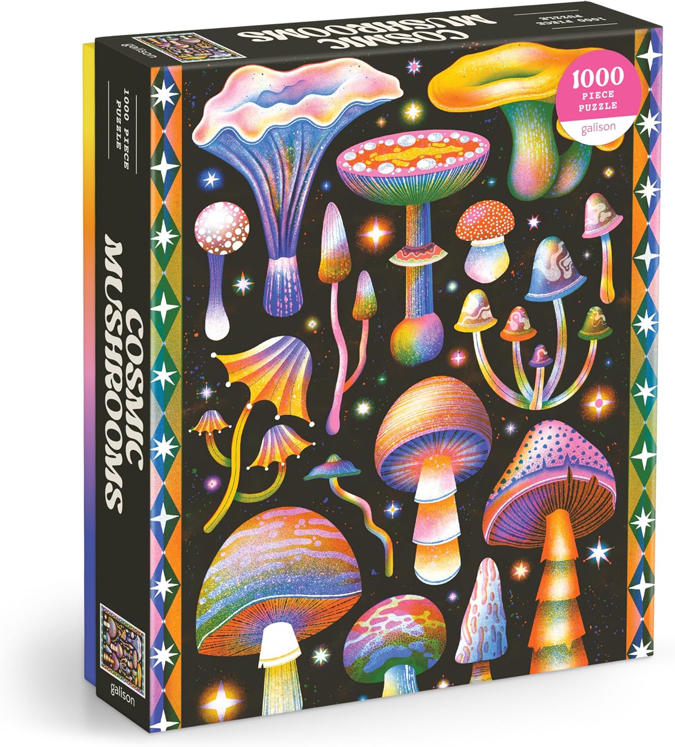 Cosmic Mushrooms 1000 Piece Puzzle