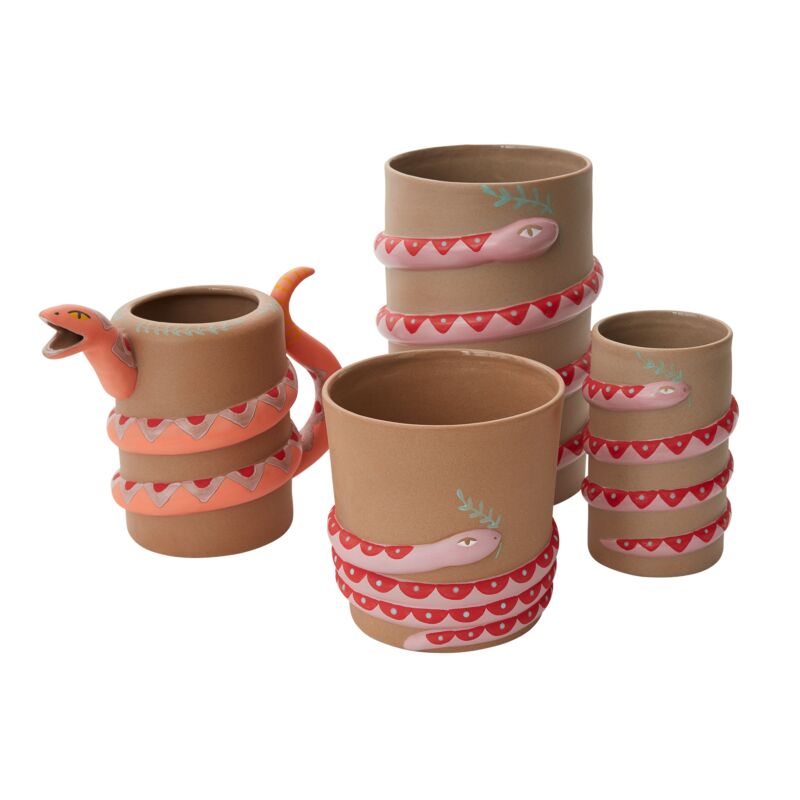 Serpent Mini Vase/Pot 3 x 5