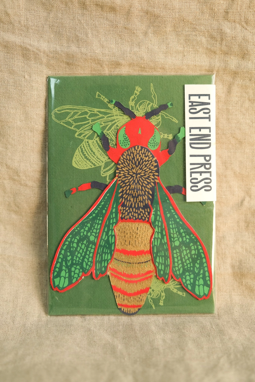 Wasp Greeting Card C5 Large