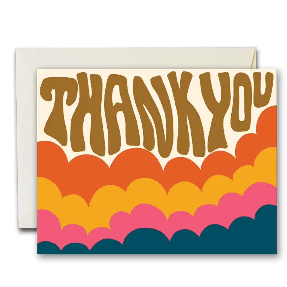 Thank You Clouds Card