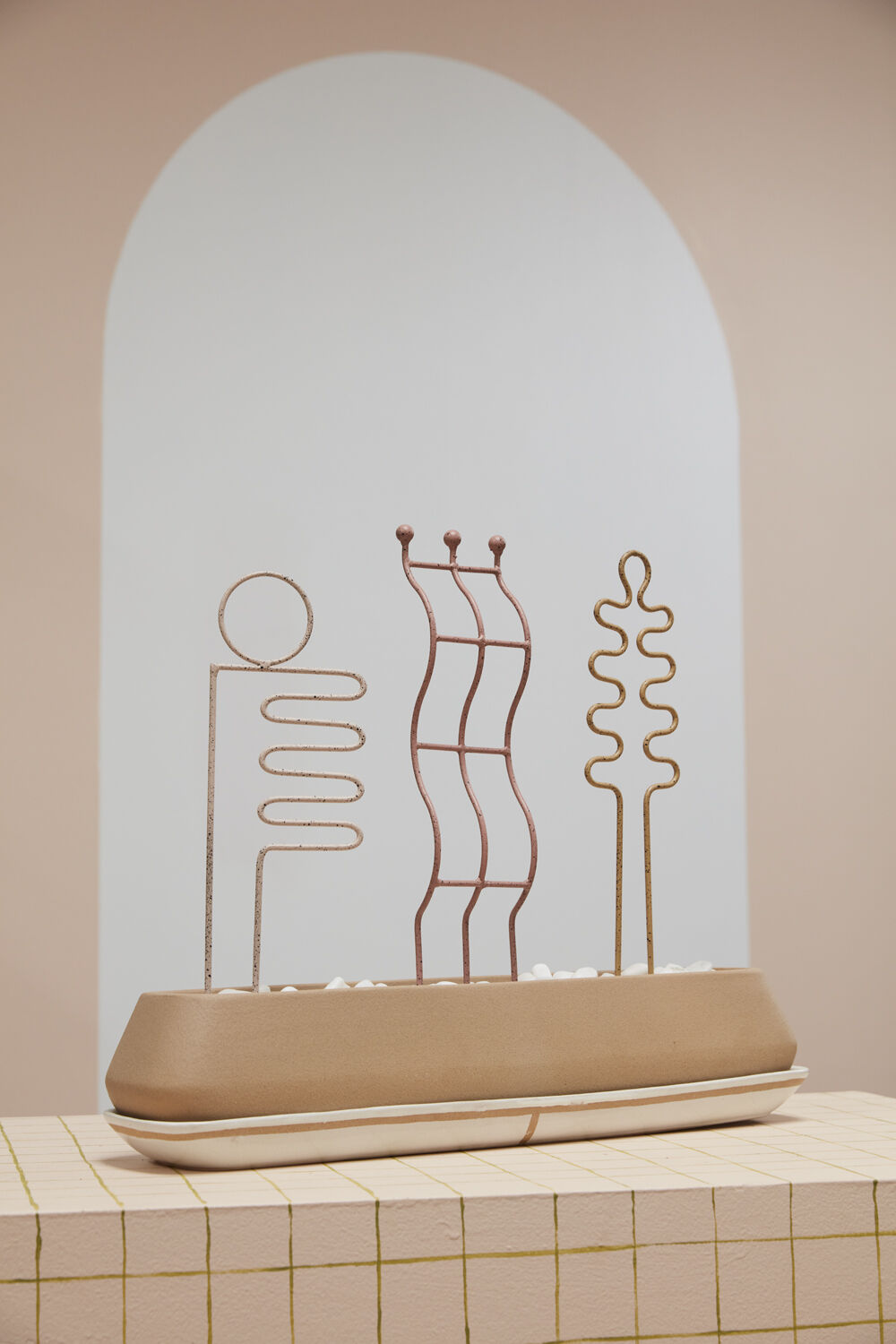 Menil Plant Stake Pink