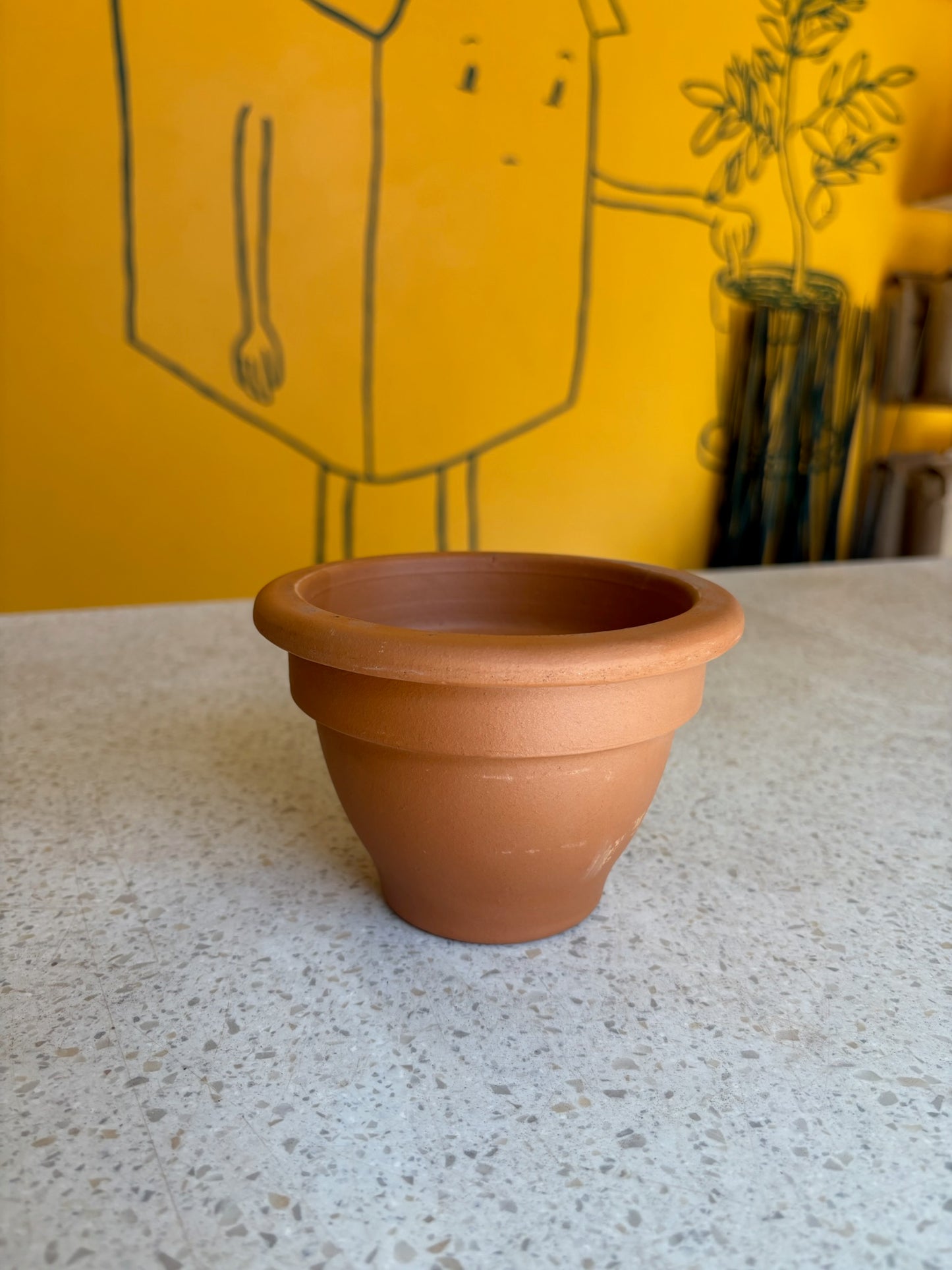 Campana German Terracotta Pot 4 inch