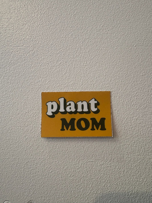 Plant Mom Sticker