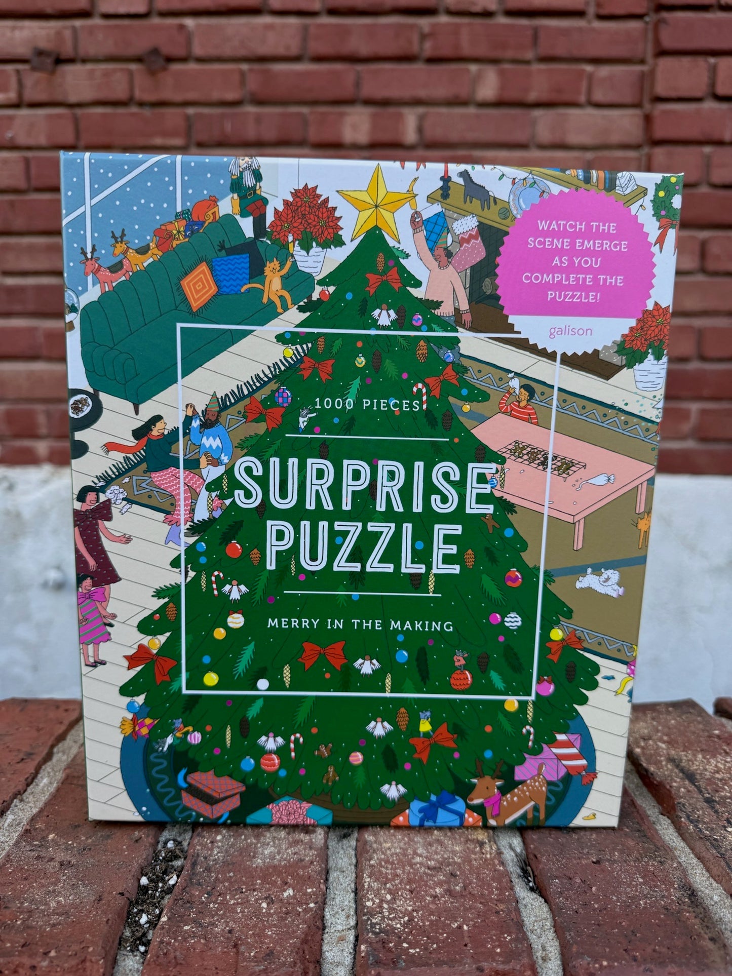 Merry in the Making 1000 Piece Puzzle