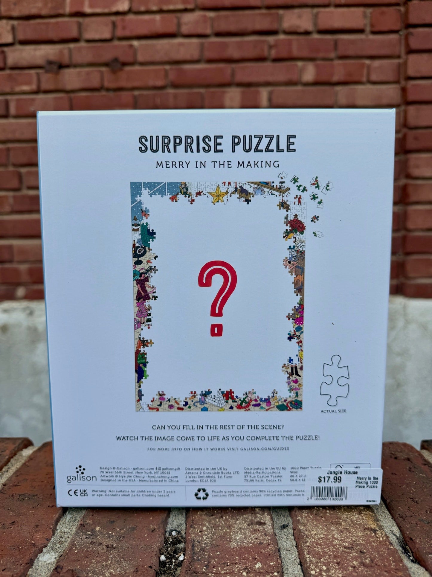 Merry in the Making 1000 Piece Puzzle