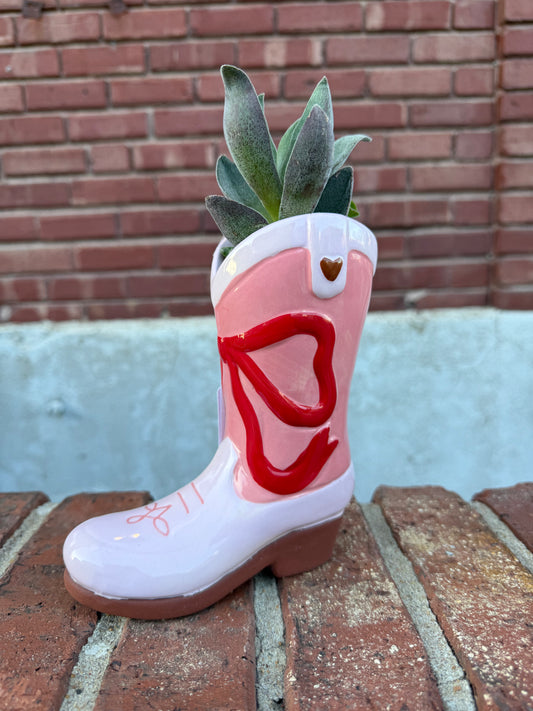 Plant Gram - There's a Succulent in my Boot! (Succ Trio in Boot)