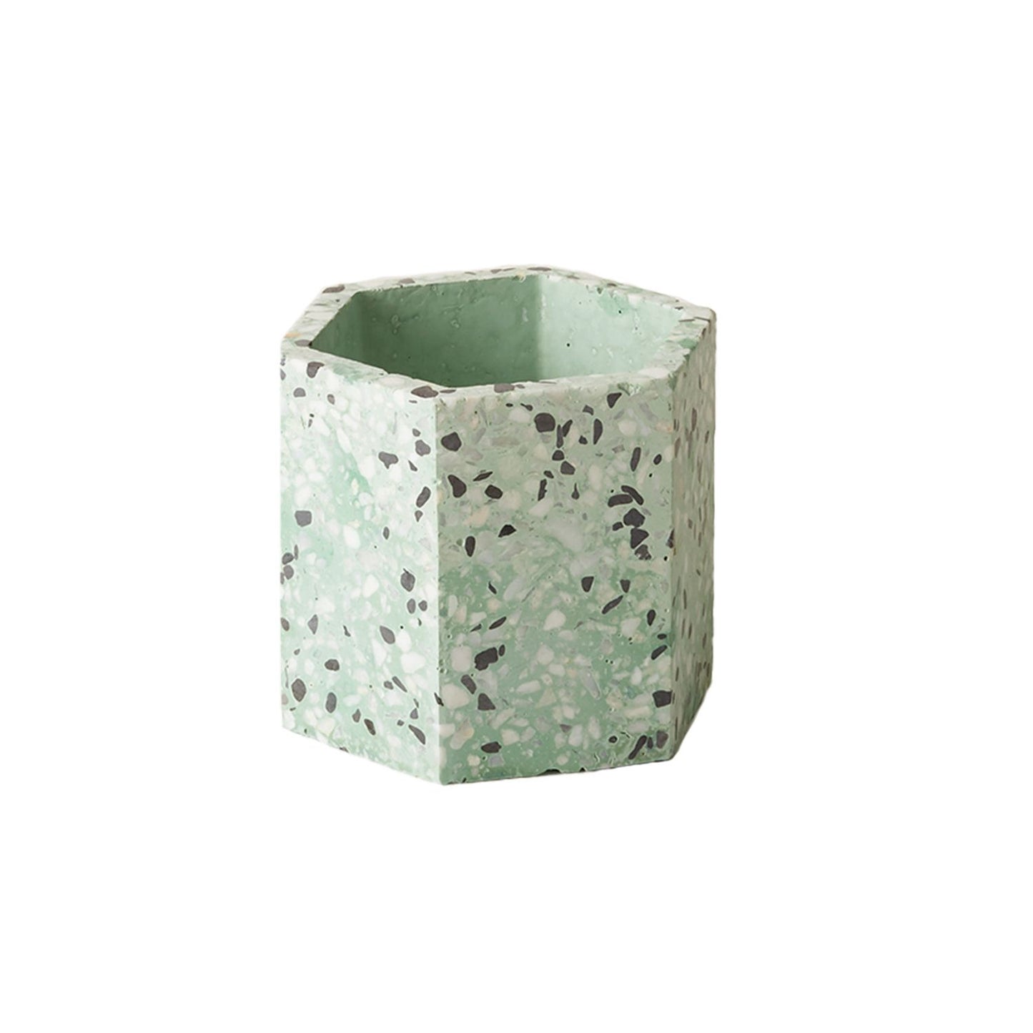 Boko Terrazzo Hex Pot 3.5 inch