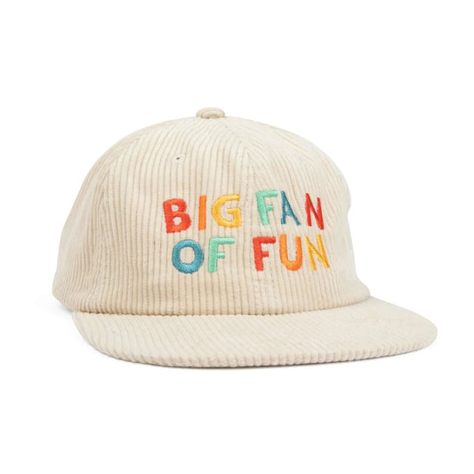 Big Fan of Fun Corduroy Hat