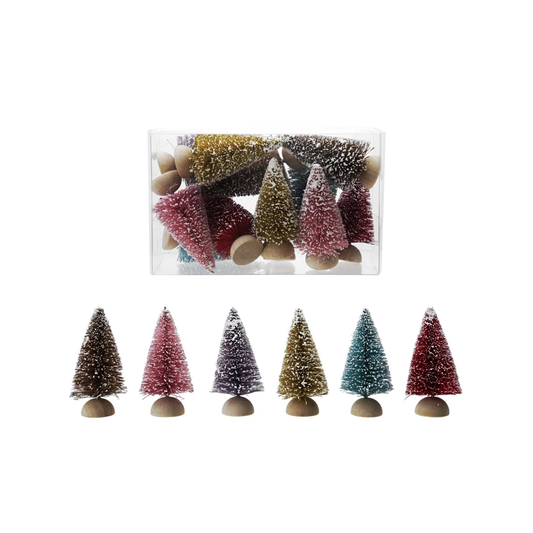Small Bottle Brush Tree Assorted Single