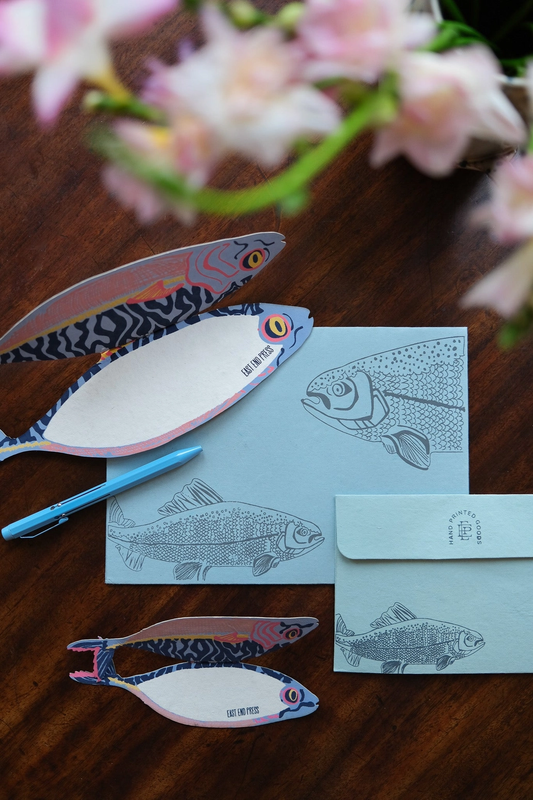 Mackerel Greeting Card C6 Small