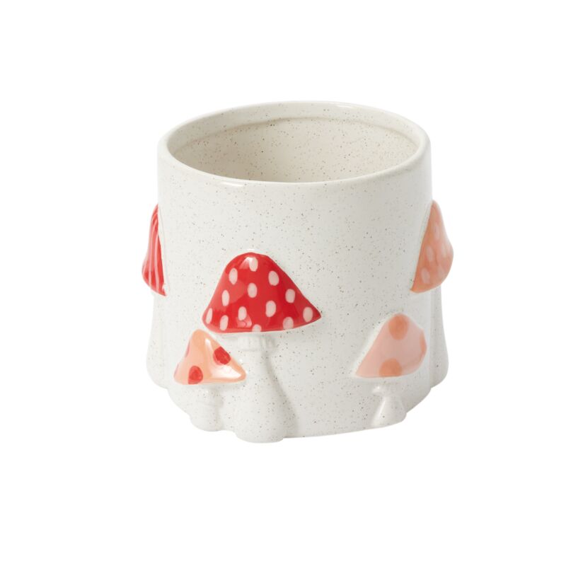 Cheerful Mushroom Pot 5 inch