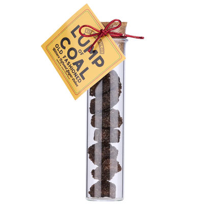 "Lump of Coal" Old Fashioned Bitters Infused Cocktail Cubes