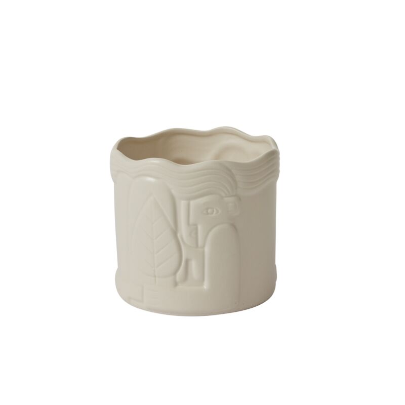 Monada Abstract Figure Pot 7 inch