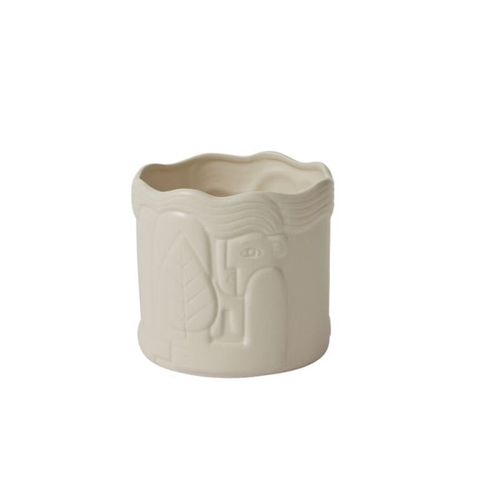 Monada Abstract Figure Pot 7 inch