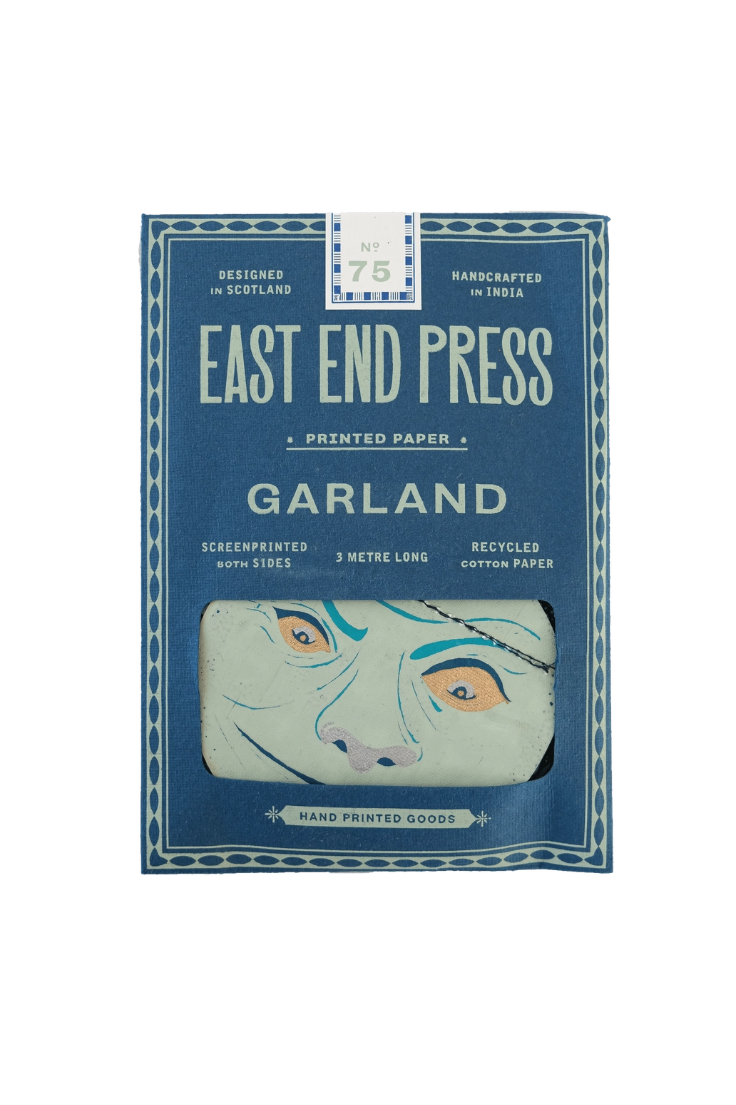 Man in the Moon Sewn Garland