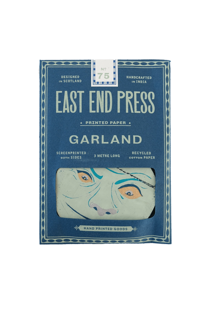 Man in the Moon Sewn Garland