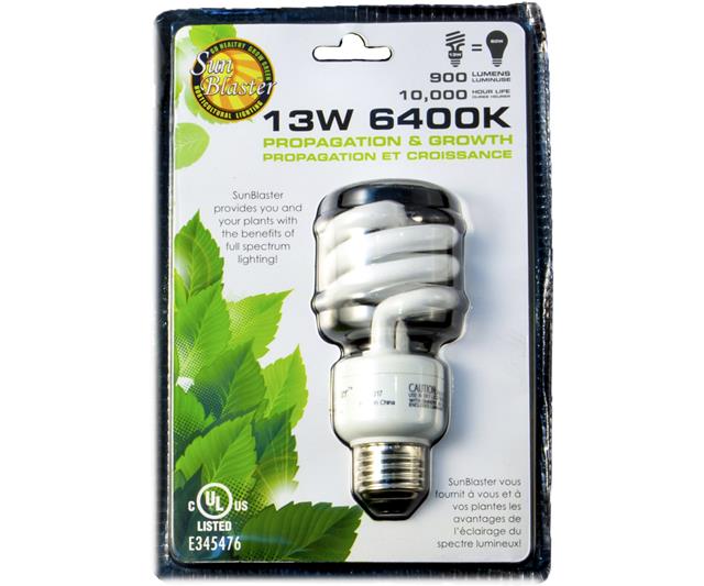 Sunblaster Grow Light CFL Bulbs