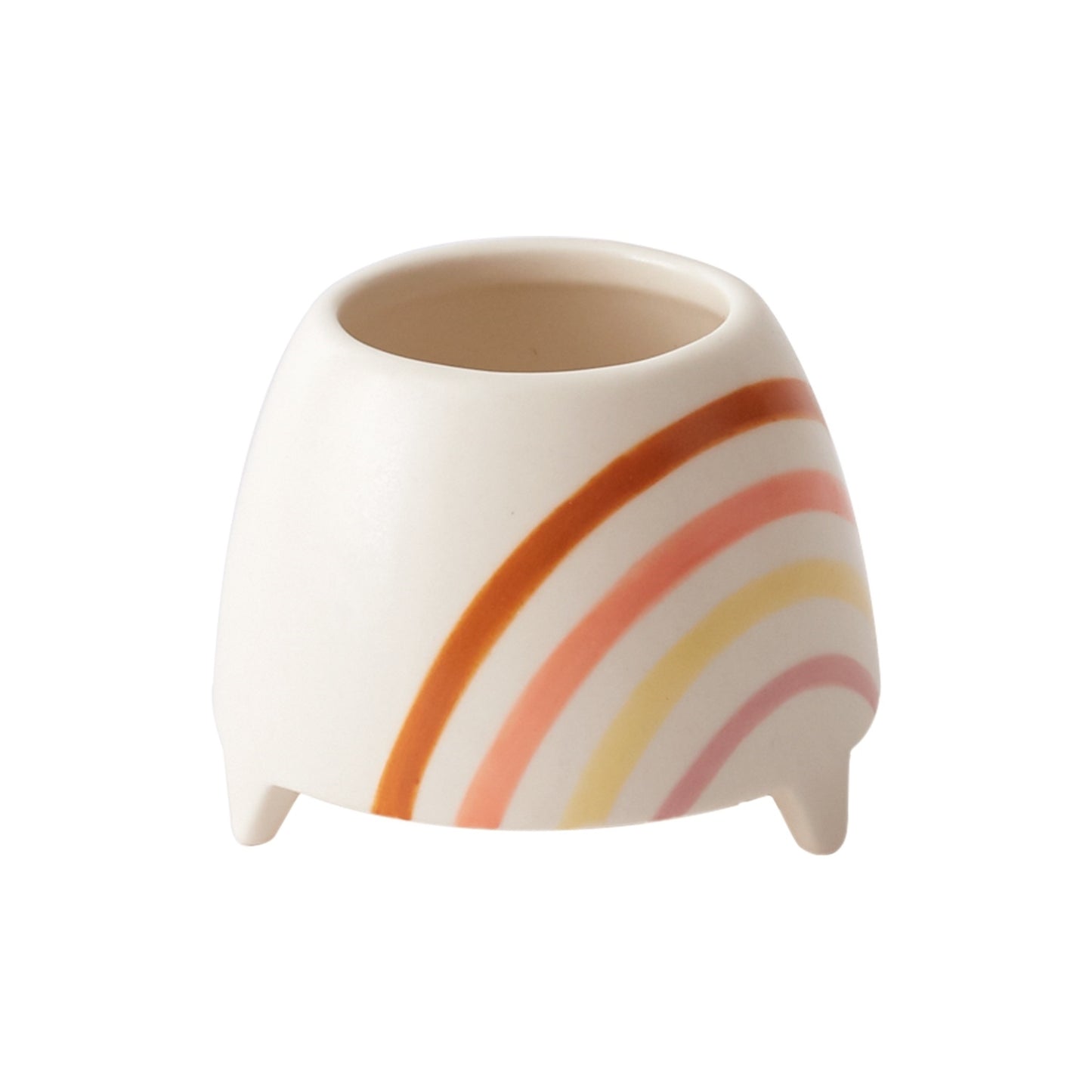 Footed Rainbow Pots