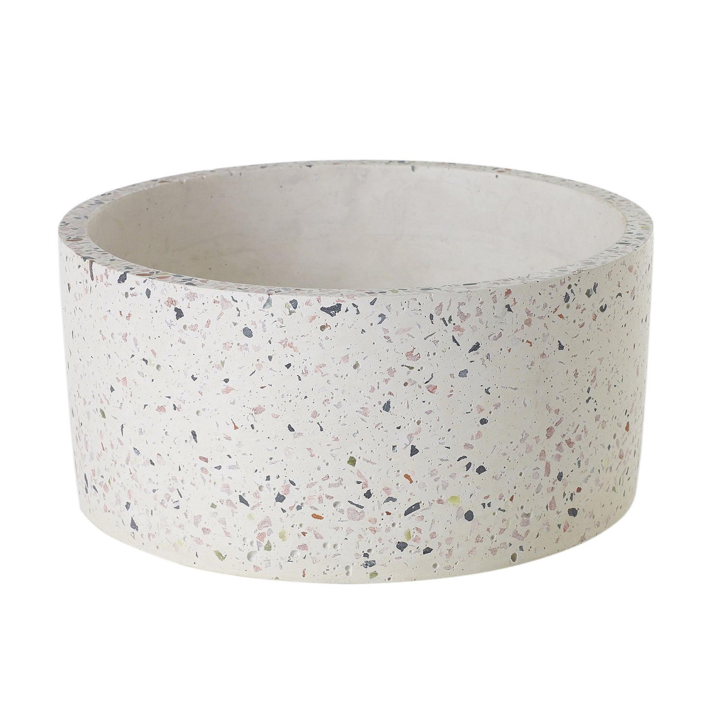 White Terrazzo Pots