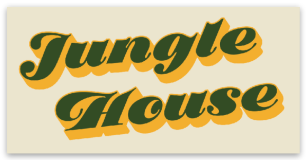 Jungle House Logo Stickers