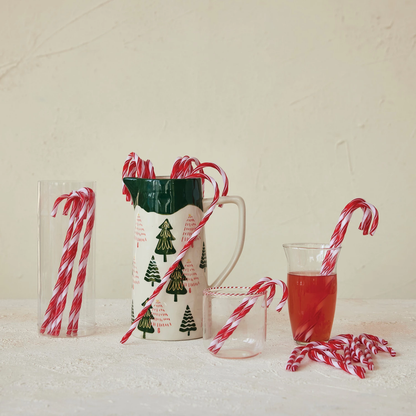 Candy Cane Drink Stirrer SINGLE