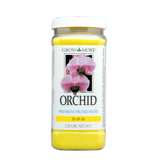 Maintenance Orchid Fertilizer Grow More 20-20-20 1.25 lb