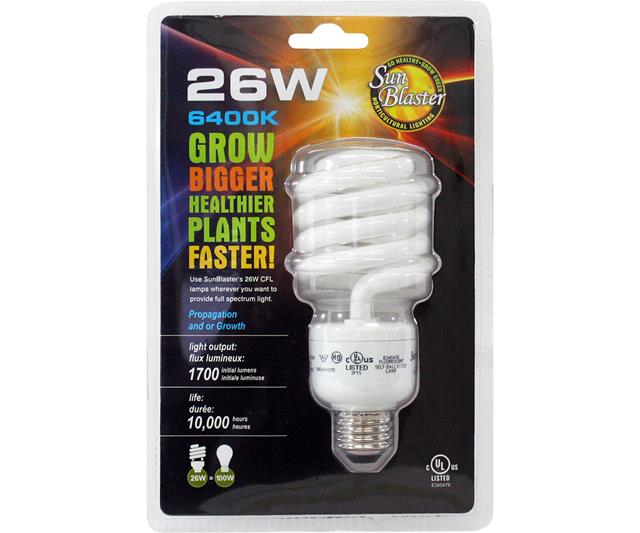 Sunblaster Grow Light CFL Bulbs