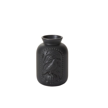 Black Magic Raven Vase